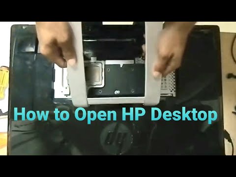 How to Open an HP Touchsmart Desktop Computer All in...