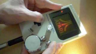ATARI Punk Console Circuit Bending with Game Boy case mod