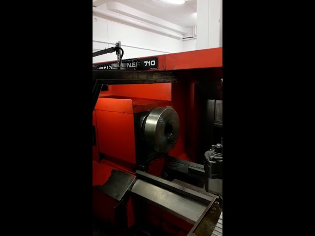 584332 Lathe GILDEMEISTER NEF 710 with chip conveyor