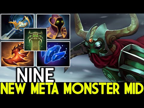 NINE [Undying] New Meta Monster Mid with Echo Sabre Dota 2