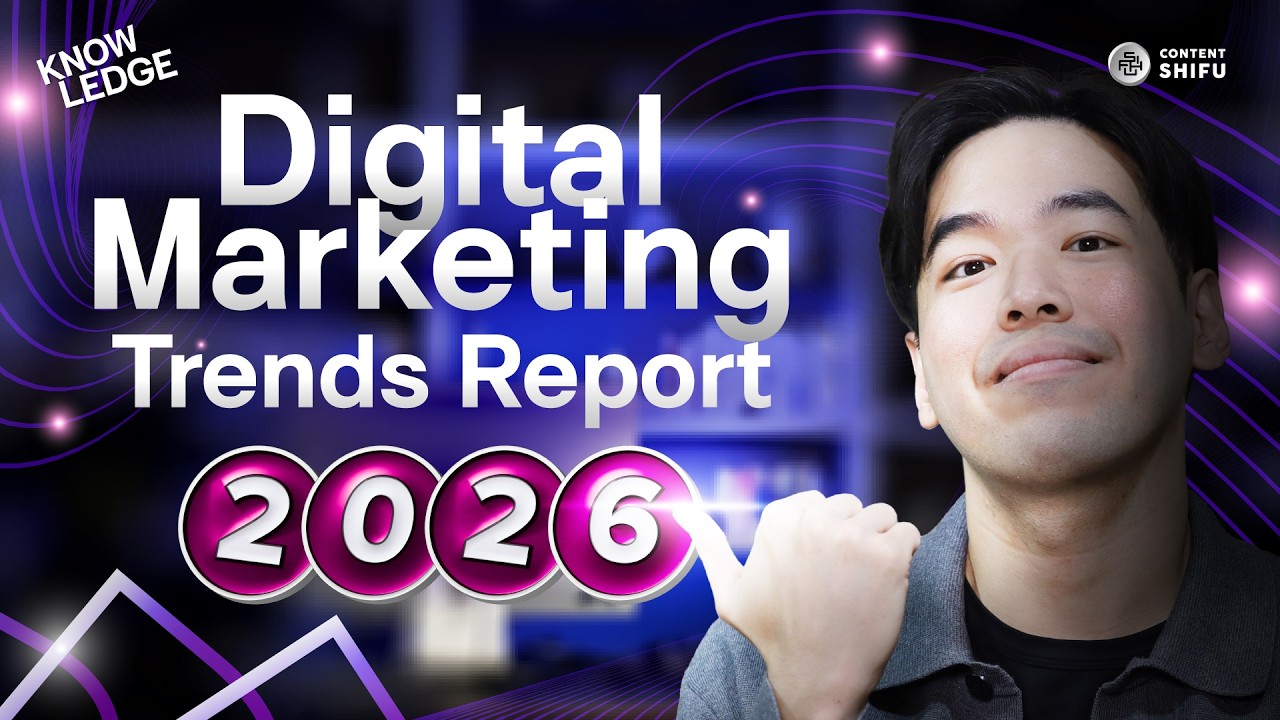 Let's take a look at the Digital Marketing Trends Report 2026.