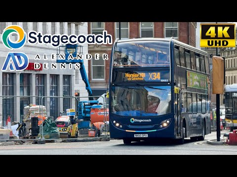 [Stagecoach Bus North East: X34 Newcastle to Horsley Hill via Gateshead, Boldon & Harton Nook] E400