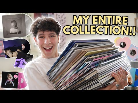 My HUGE Vinyl Collection!! 🌸 *Taylor Swift, Sabrina Carpenter + more*