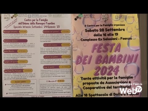 Infanzia: nuovo calendario di iniziative del Centro per le Famiglie. Il 28 la festa per i bambini