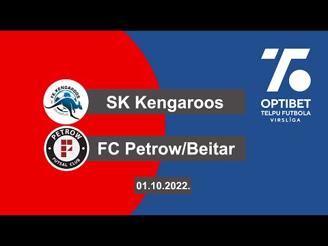 SK Kengaroos - FC Petrow/Beitar [Optibet telpu futbola virslīga 22/23 Highlights]