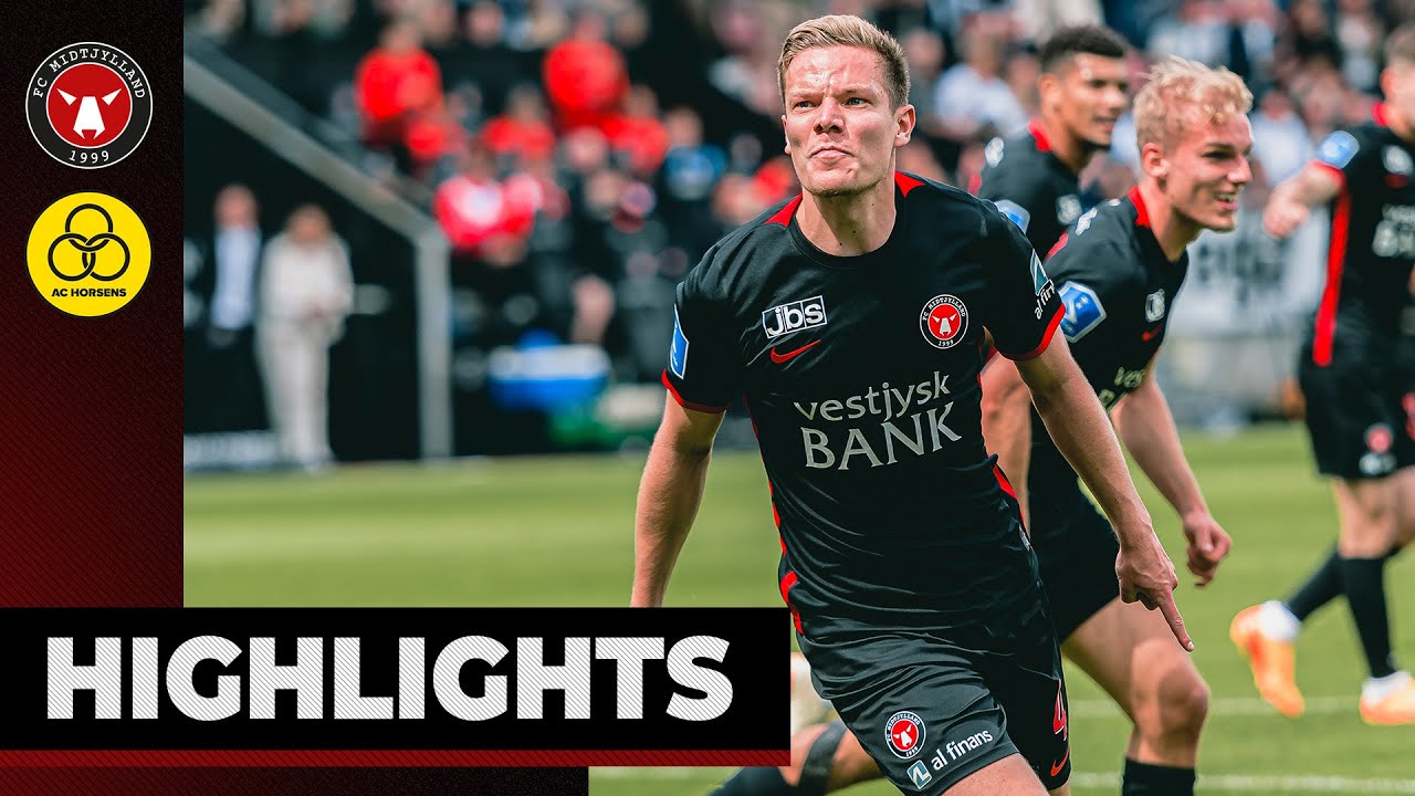 Midtjylland vs Horsens highlights