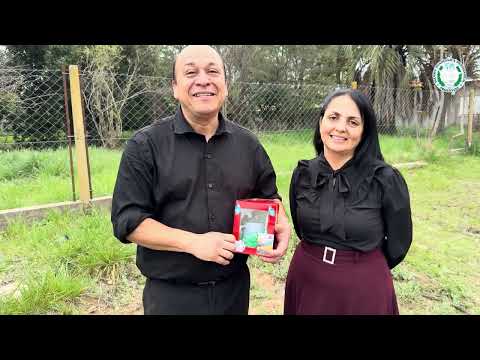 Agradecimientos Pastor Carlos Corbalan y su esposa Adriana IEPA Lonquimay  La Pampa 11-10-26