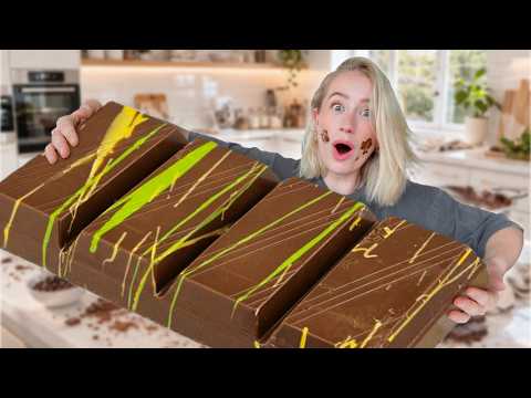 Laver en KÆMPE DUBAI CHOKOLADE!