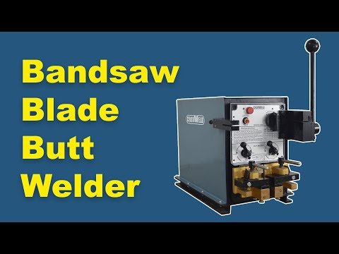 Bandsaw Blade Butt Welding Machine