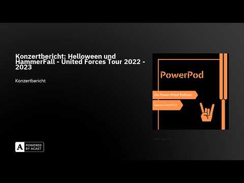 Konzertbericht: Helloween und HammerFall - United Forces Tour 2022 - 2023