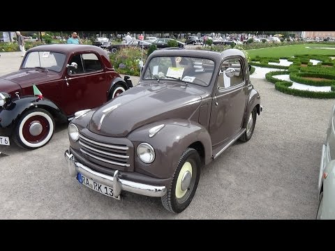 1952 Fiat 500 C Topolino - Exterior and Interior - Clasic-Gala Schwetzingen 2016