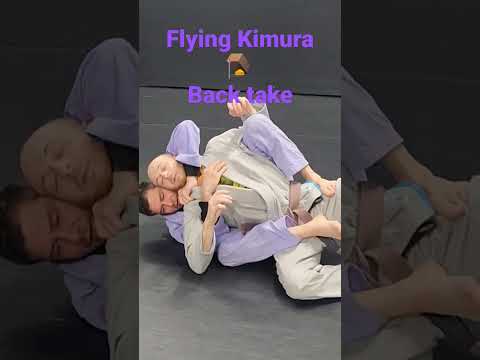 Flying Kimura Trap to the back #brazillianjiujitsu #kimuratrap #gonzalezgrappling