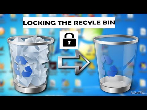 image-Can I lock my recycle bin?