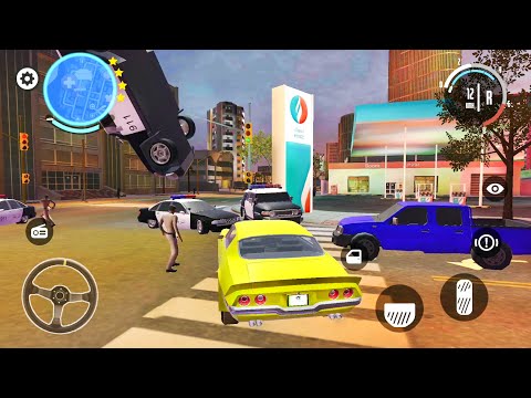 Grand City Simulator 2021 - Action and Racing With Cops - Android Gameplay