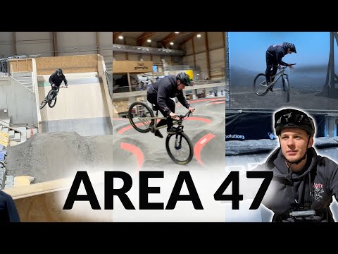 Area 47 Indoor Bikepark Test | Insta360 X4 Action Cam Review | Neue Line!