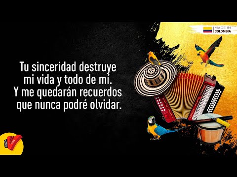 Es Mejor No Decirlo, Farid Ortiz & Emilio Oviedo, Video Letra - Sentir Vallenato