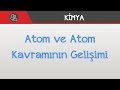 Atom Ve Atom Kavramının Gelişimi
