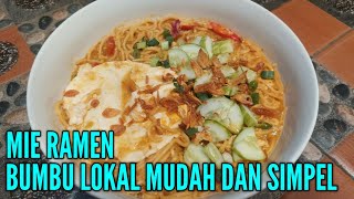 RESEP MIE RAMEN HALLAL MUDAH DAN SIMPEL CARA BUATNYA