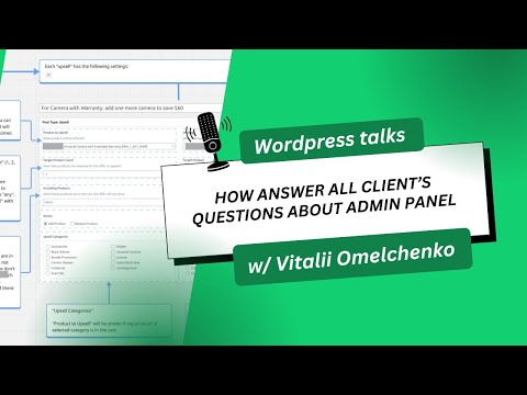 How to make visual documentation for complex features in wordpress admin panels?