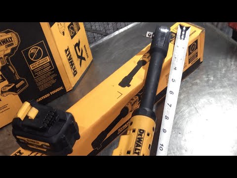 The New Dewalt DCF503E Extended Neck 12v 3/8 Ratchet!