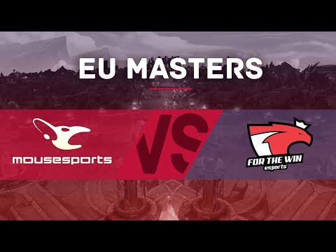 League of Legends EU Masters Day 1 - mousesports vs FTW eSports