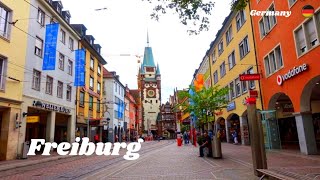 Freiburg im Breisgau, Baden-Württemberg, 🇩🇪 Germany, Walking Tour 2021