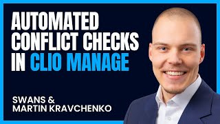 Automated Conflict Checks in Clio Manage