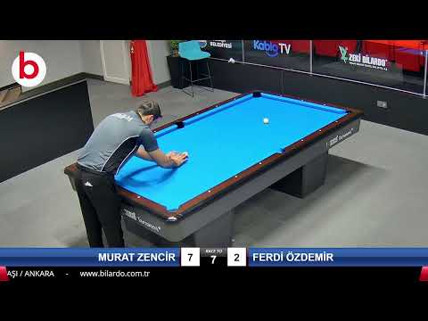 MURAT ZENCİR & FERDİ ÖZDEMİR Bilardo Maçı - 