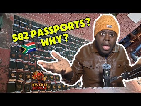 582 Passports Found in SA Bakkie! Massive Illegal Passport Operation Exposed