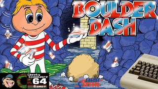 BOULDER DASH – Commodore 64 (1984) | Classic Puzzle-Platformer with Rockford