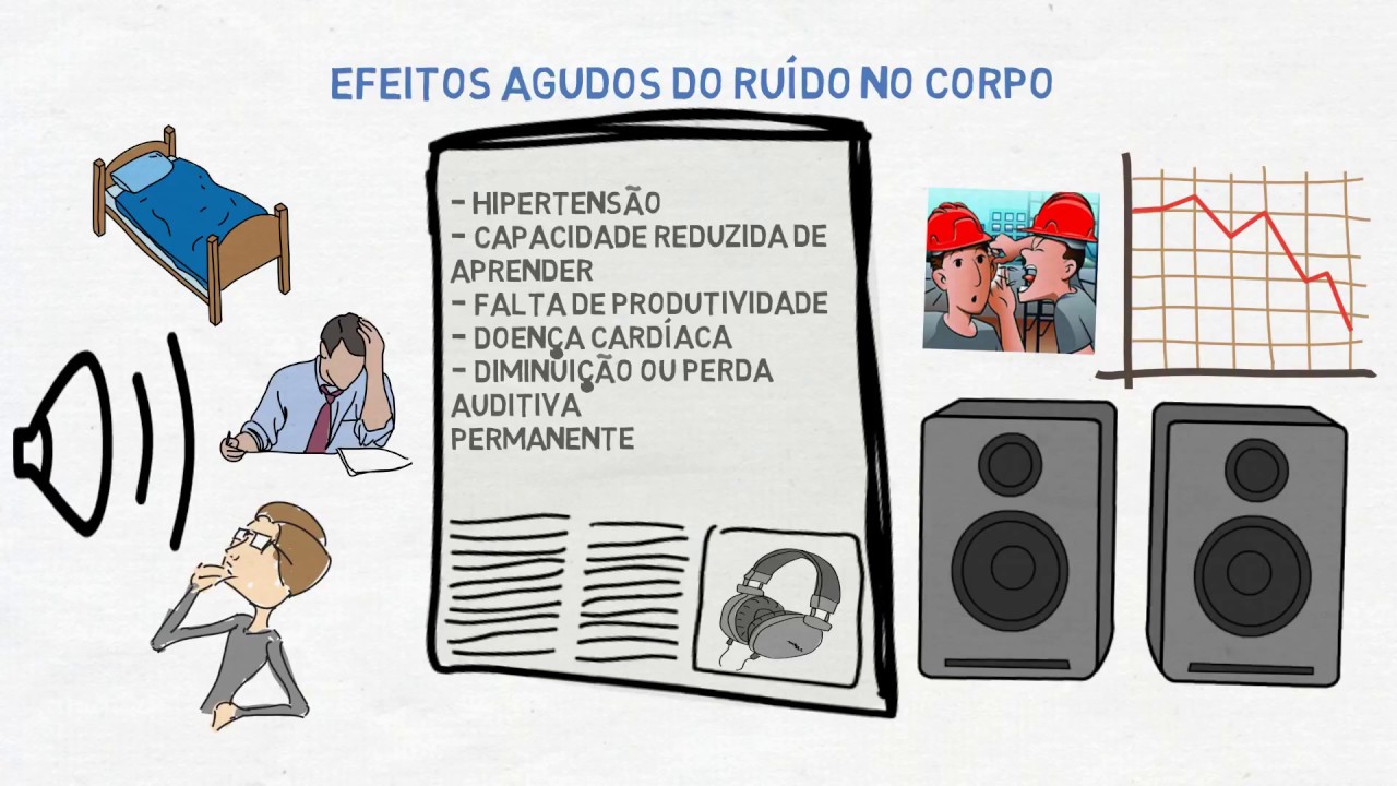 Ruído, quais são os efeitos que este risco pode causar no organismo?