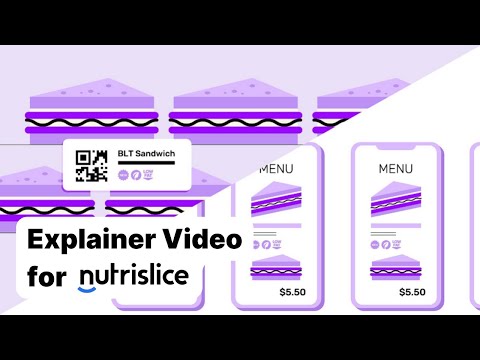 SaaS Explainer Example | Nutrislice: Menu Symphony | Vidico
