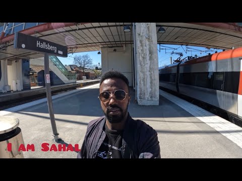 Exploring in Hallsberg, beautiful city in Sweden, big train station and friendly people. Part one