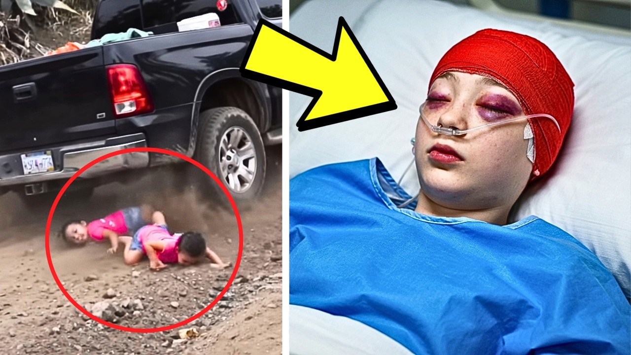 10-Year-Old Girl Saw an SUV Rolling Back Toward Two Toddlers… What She Did Next is HEROIC