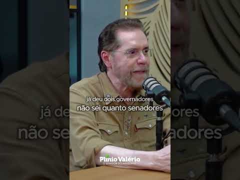 Por que as pessoas chamam o Senador Plínio Valério de senador raiz?