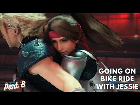 FINAL FANTASY VII REMAKE INTERGRADE PS5 Gameplay Walkthrough Part 8 - Going on bike ride with Jessie