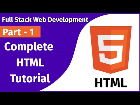 Complete Html Tutorial Part 1 Full Stack Developer Tutorial Punch Code
