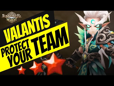 Valantis. Protect Your Team. Light Druid in Summoners War RTA
