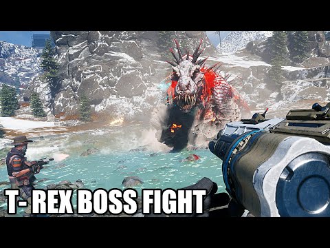 Second Extinction - T-REX (Boss Fight) HD 1080p60 PC