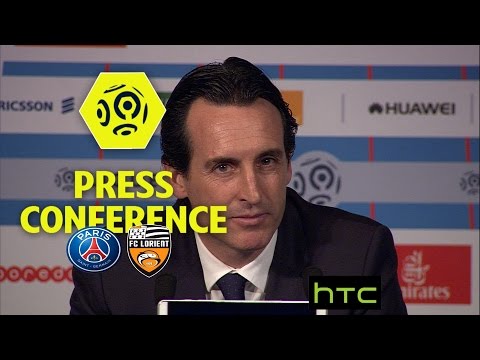 Press Conference Paris Saint-Germain - FC Lorient (5-0) - 2016-17