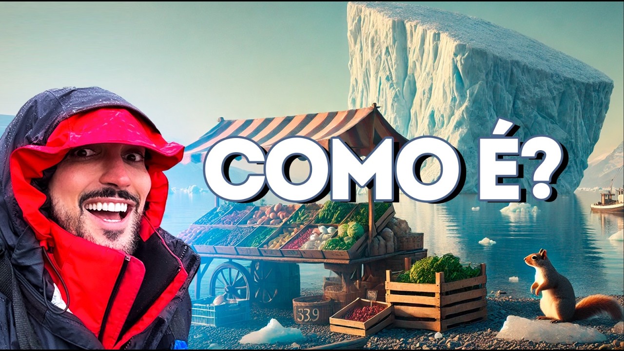 COMO É UM MERCADO no ALASKA?