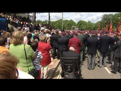 Paras commemorate Falklands Conflict 18.06.12