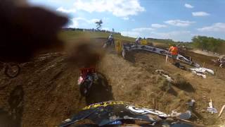 preview picture of video 'GoPro HD: Nico Izzi Moto 2 Lap 2012 Lucas Oil Pro Motocross Championship High Point'