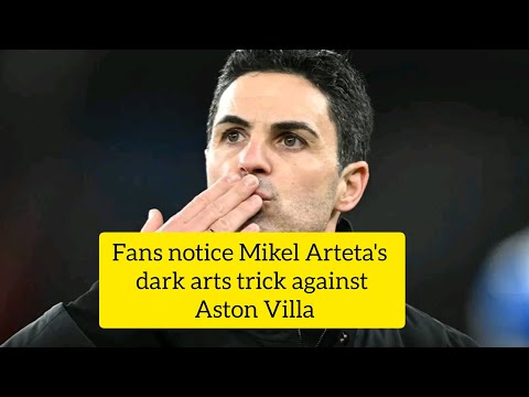“How Is This Allowed?” Fans Slam Mikel Arteta’s ‘Dark Arts’ Touchline Tactics vs Aston Villa