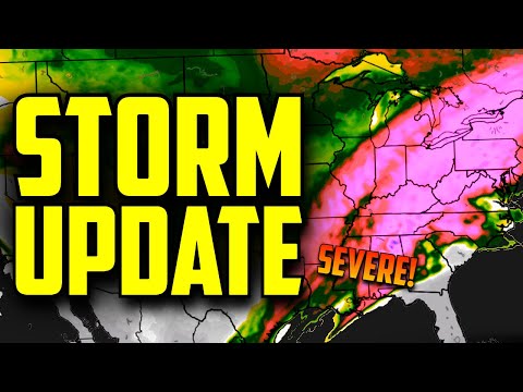 The LATEST Update On MONSTER Winter Storm Landon, Catastophic Crippling Ice Storm, Tornadoes & More