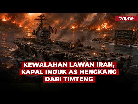 Iran Membalas! Kapal Induk AS Ditarik Mundur dari Timur Tengah | tvOne