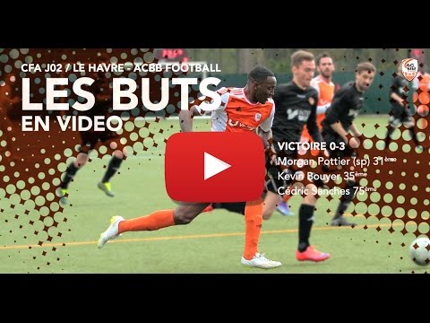 J02 / HAC - ACBB FOOTBALL : 0 - 3 / Les buts