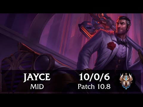 Jayce Mid vs Qiyana | Pinoy Challenger Replay Patch 10.8