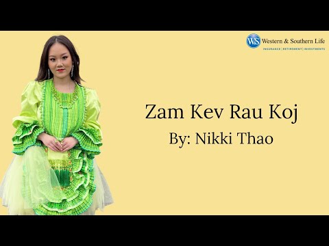 Nikki Thao - Zam Kev Rau Koj (Official Audio)