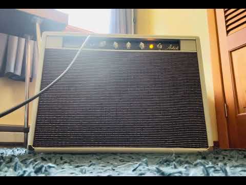 ‘62 Reissue Standel 20J12 15-watt, 1x12” Hand-wired All Tube Amplifier image 7